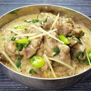 White Beef Karahi